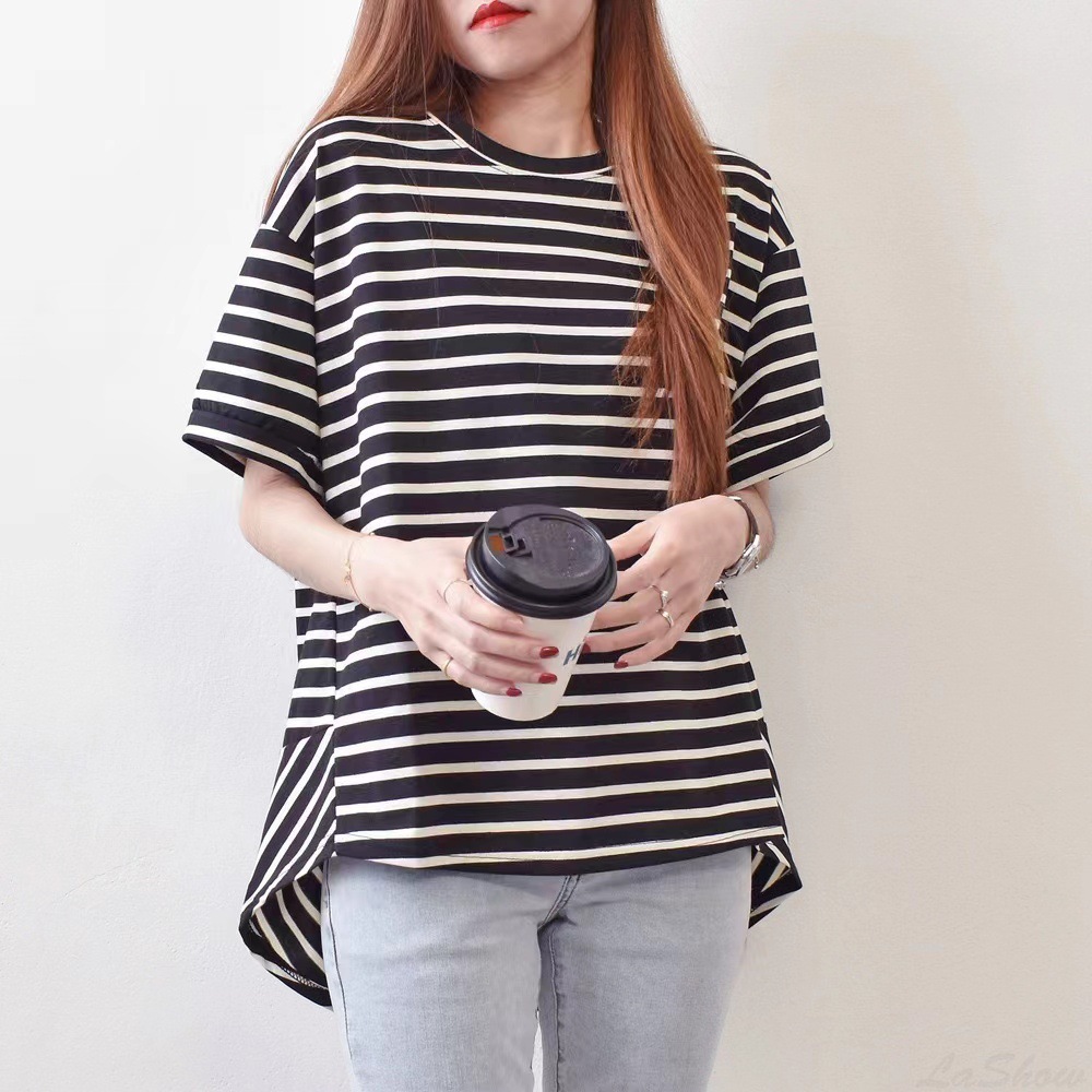 East Gate Cross-Border New Women's T-Shirt Loose Casual Slimming Plus Size Women's Tops