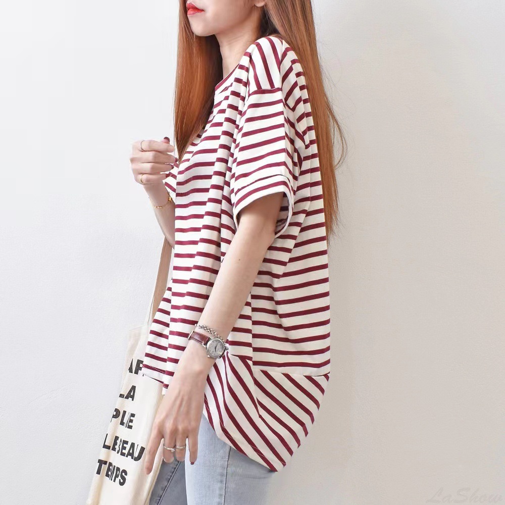 East Gate Cross-Border New Women's T-Shirt Loose Casual Slimming Plus Size Women's Tops