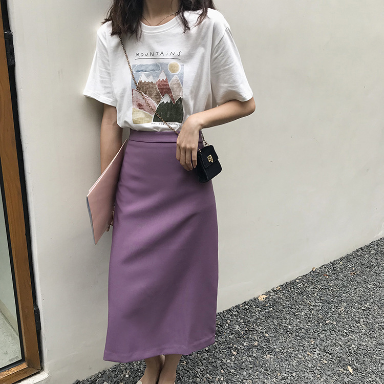 Summer 2024 New Women's Art Loose Fit Casual T-Shirt