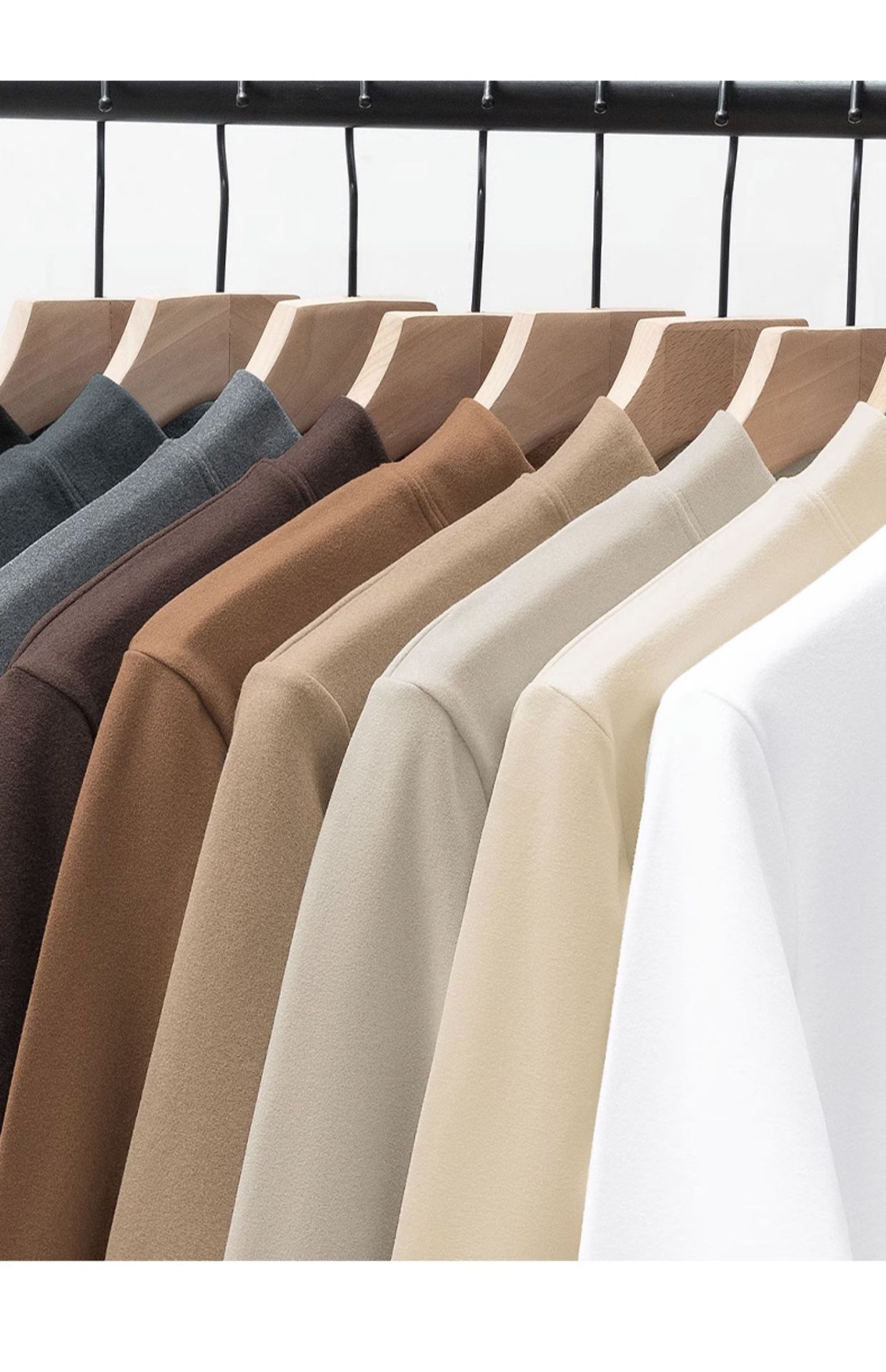 Double-sided Dralon Warm Long-sleeved T-shirt