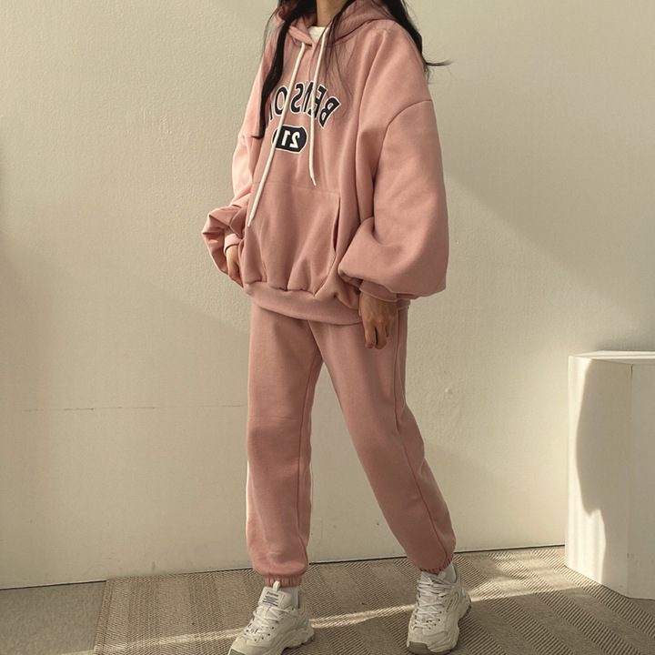 Cotton Women's Two-Piece Tracksuit