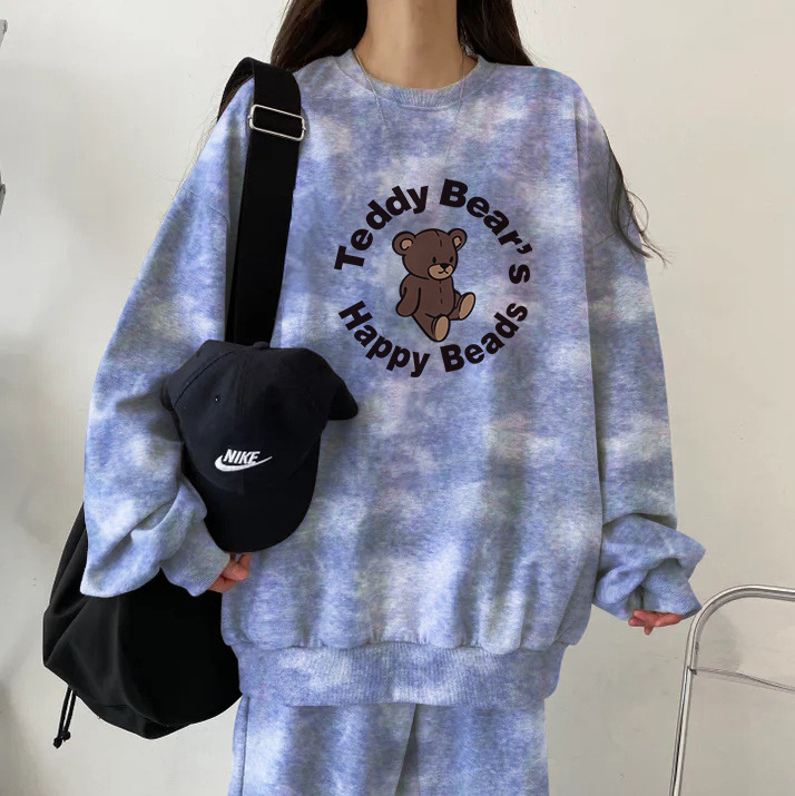 Fashionable Hairdryer & Casual Outfit Set