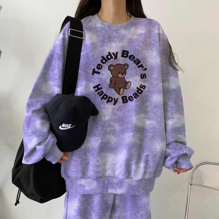 Fashionable Hairdryer & Casual Outfit Set