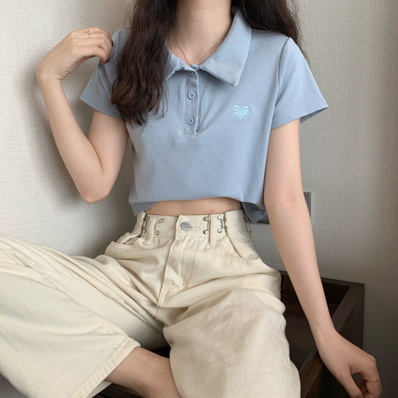 Minimalist Embroidered T-Shirt