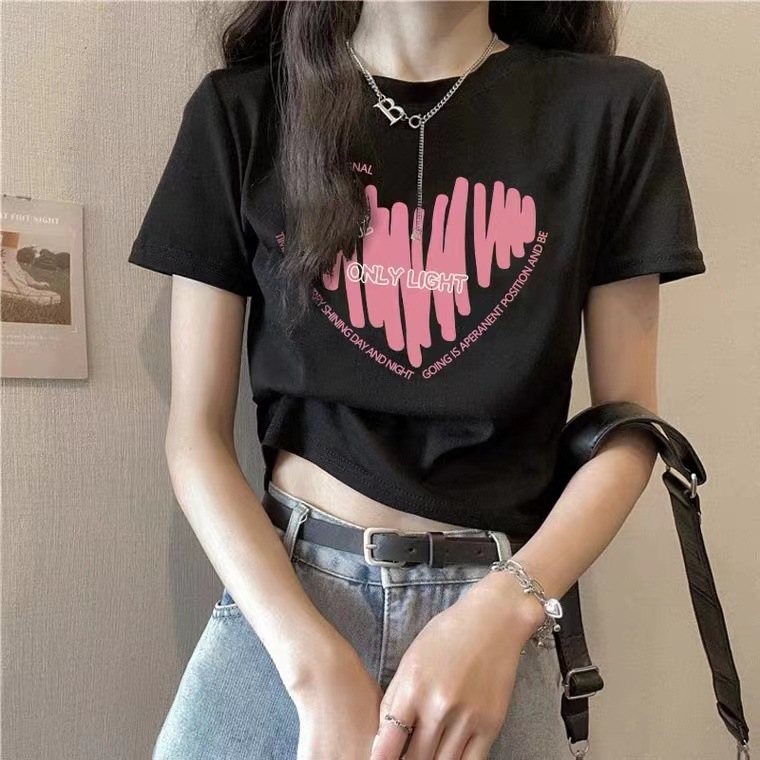 White Summer Loose Fit T-shirt