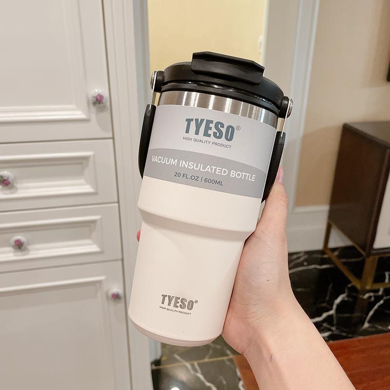 TYESO Double-Wall Insulated Travel Mug
