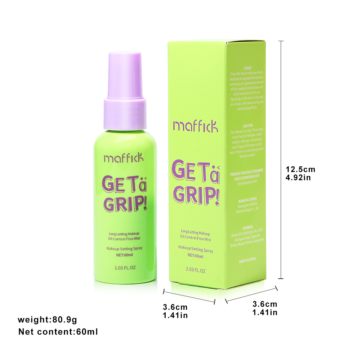 Cross-Border MAFFICK Long-Lasting Makeup Fixer