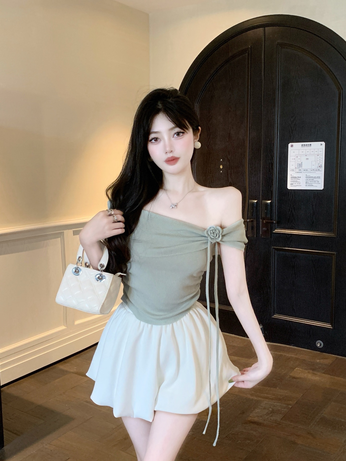 Floral Halter Crop Top