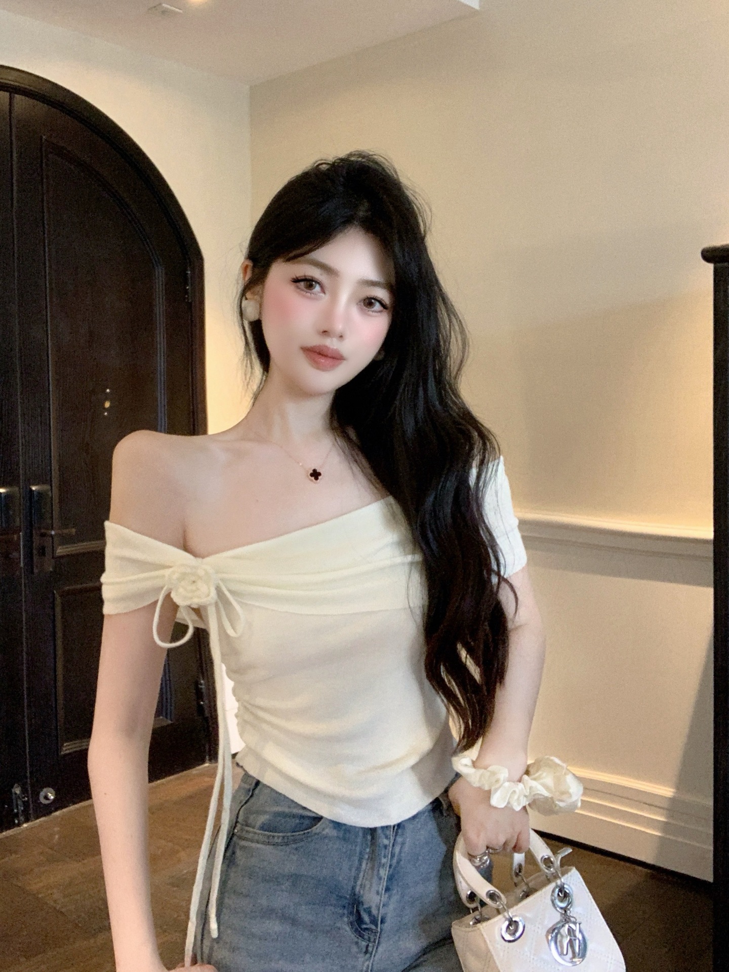 Floral Halter Crop Top