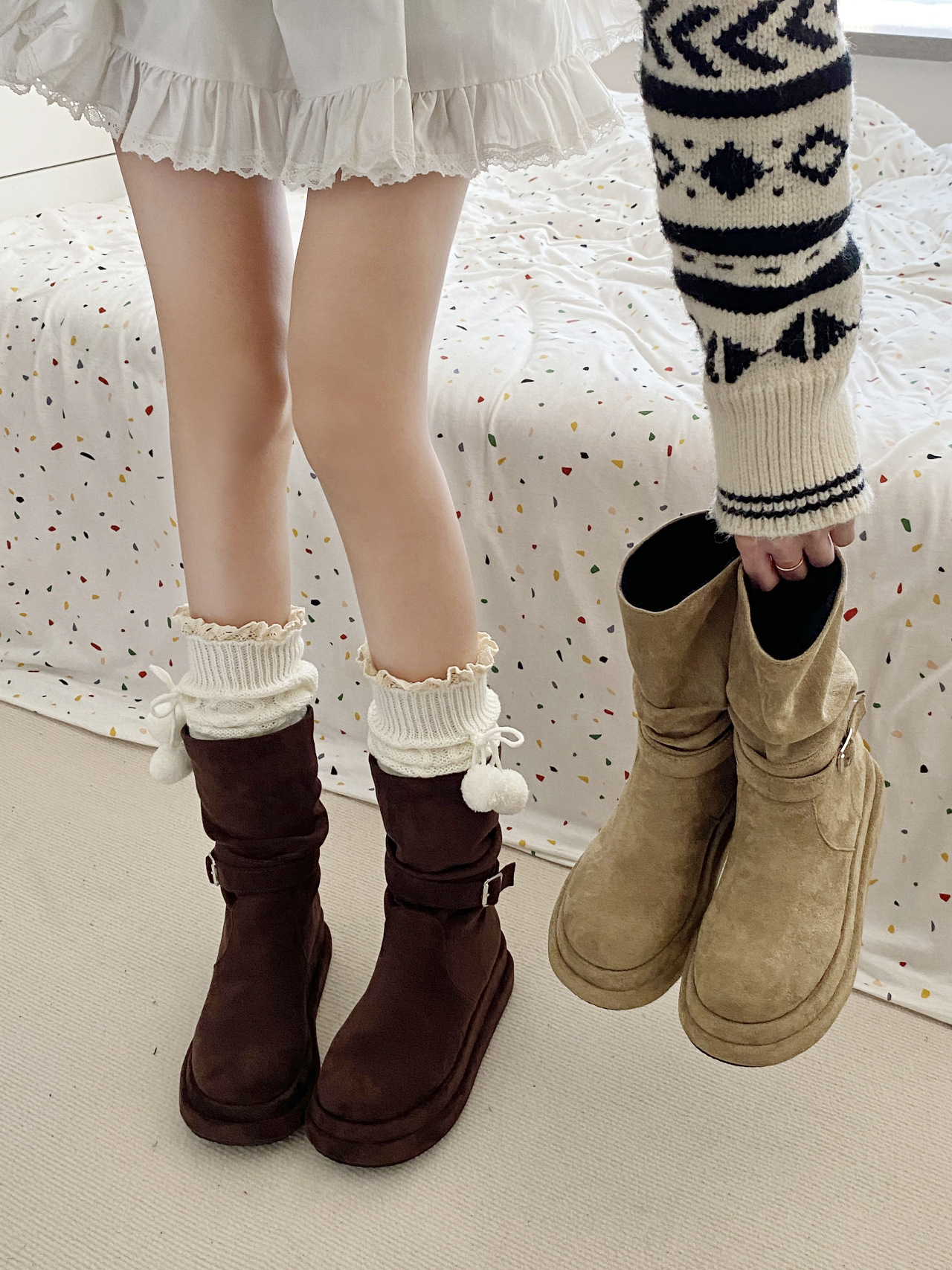 Chic Moto Lady Boots