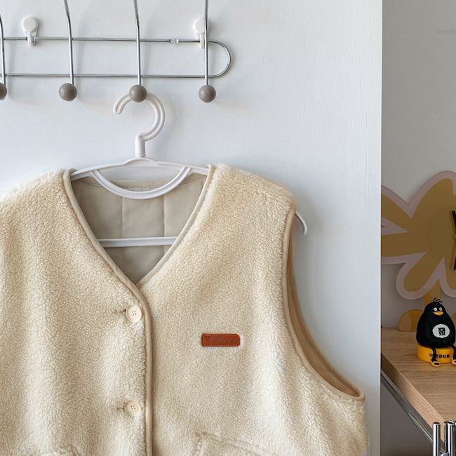 Fashionable Apricot Vest for Women