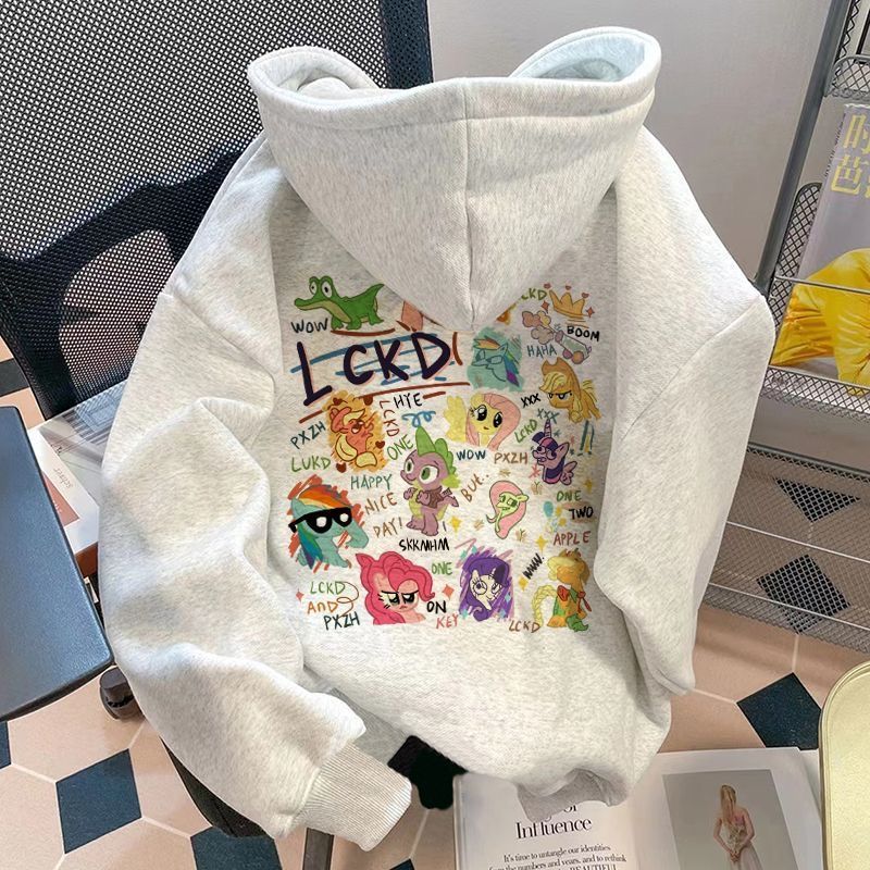 American Cartoon Hoodie for Women