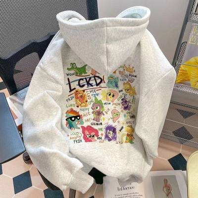 American Cartoon Hoodie for Women