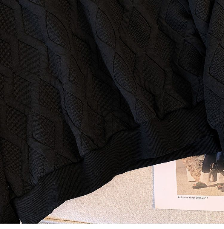 Fashionable Contrast Zippered Hoodie for Women