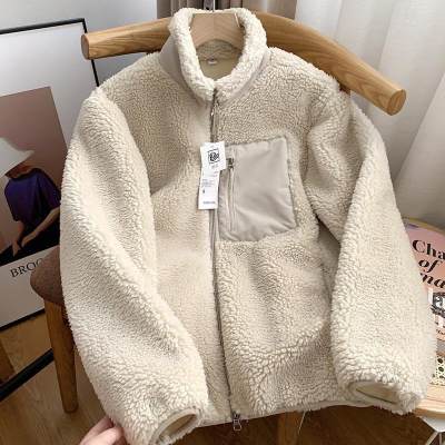 Warm Lamb Wool Coat for Women