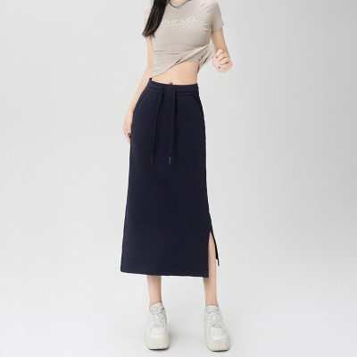 Women's Summer Drawstring Wrap-around Skirt