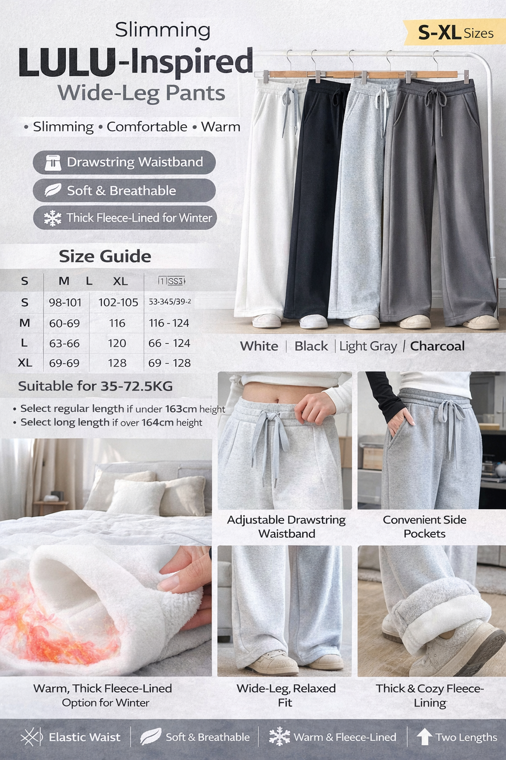 Light Blue Side Slit Denim Midi Skirt