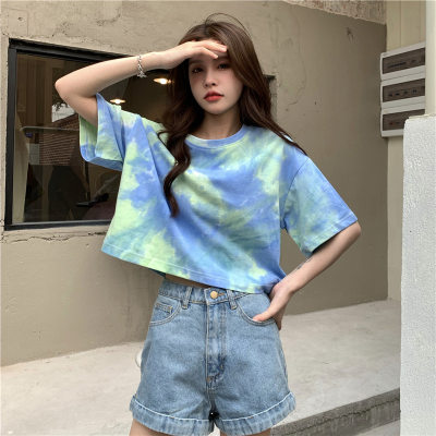 Women's Tie-dye Short Tee