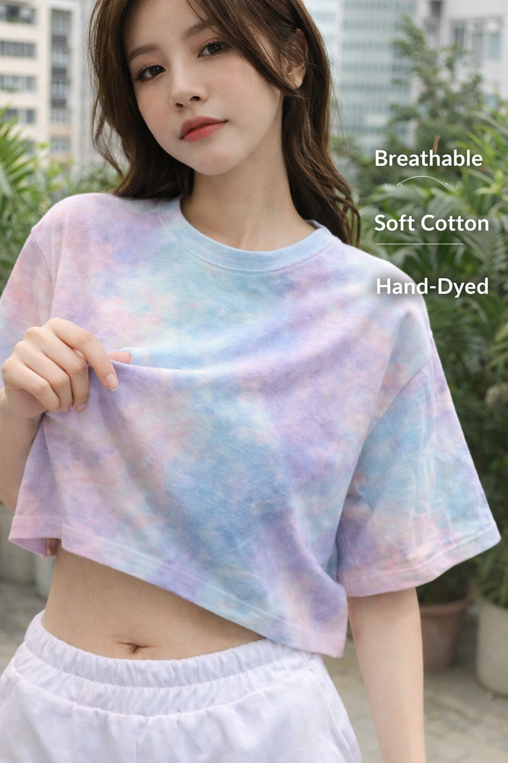 Women's Tie-dye Short Tee