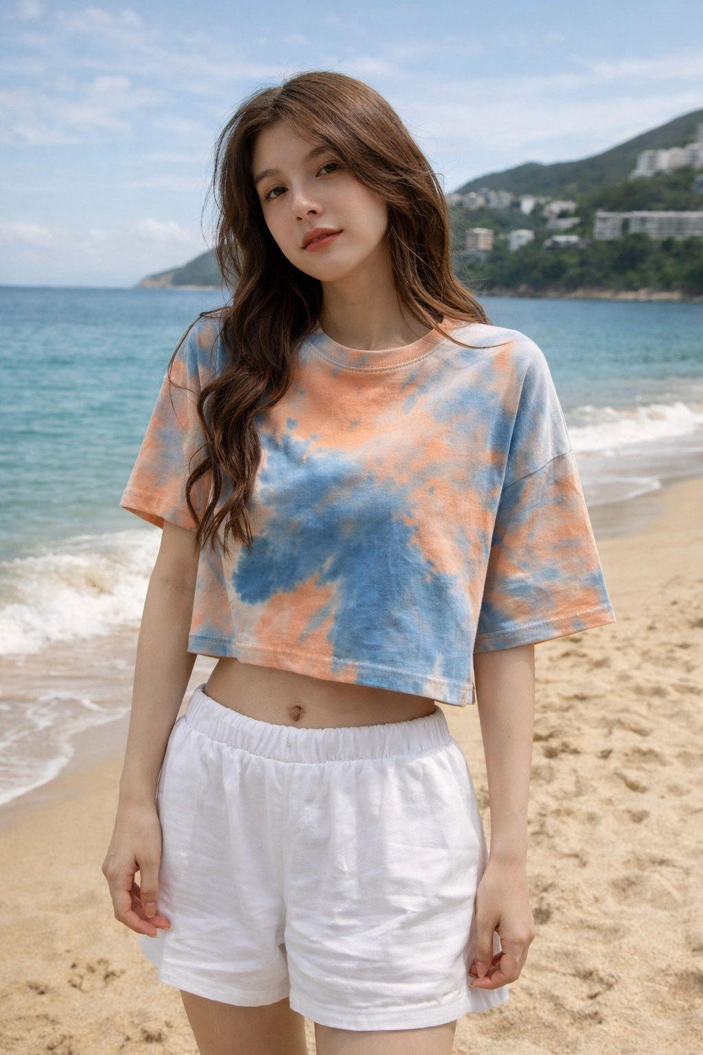 Women's Tie-dye Short Tee