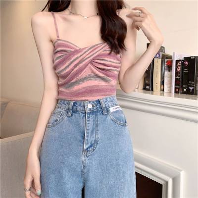 Women's Knitted Slim Cami Top