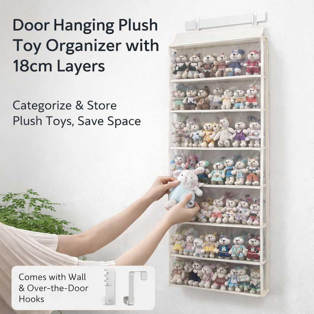 Over-door Multi-layer Toy Bag