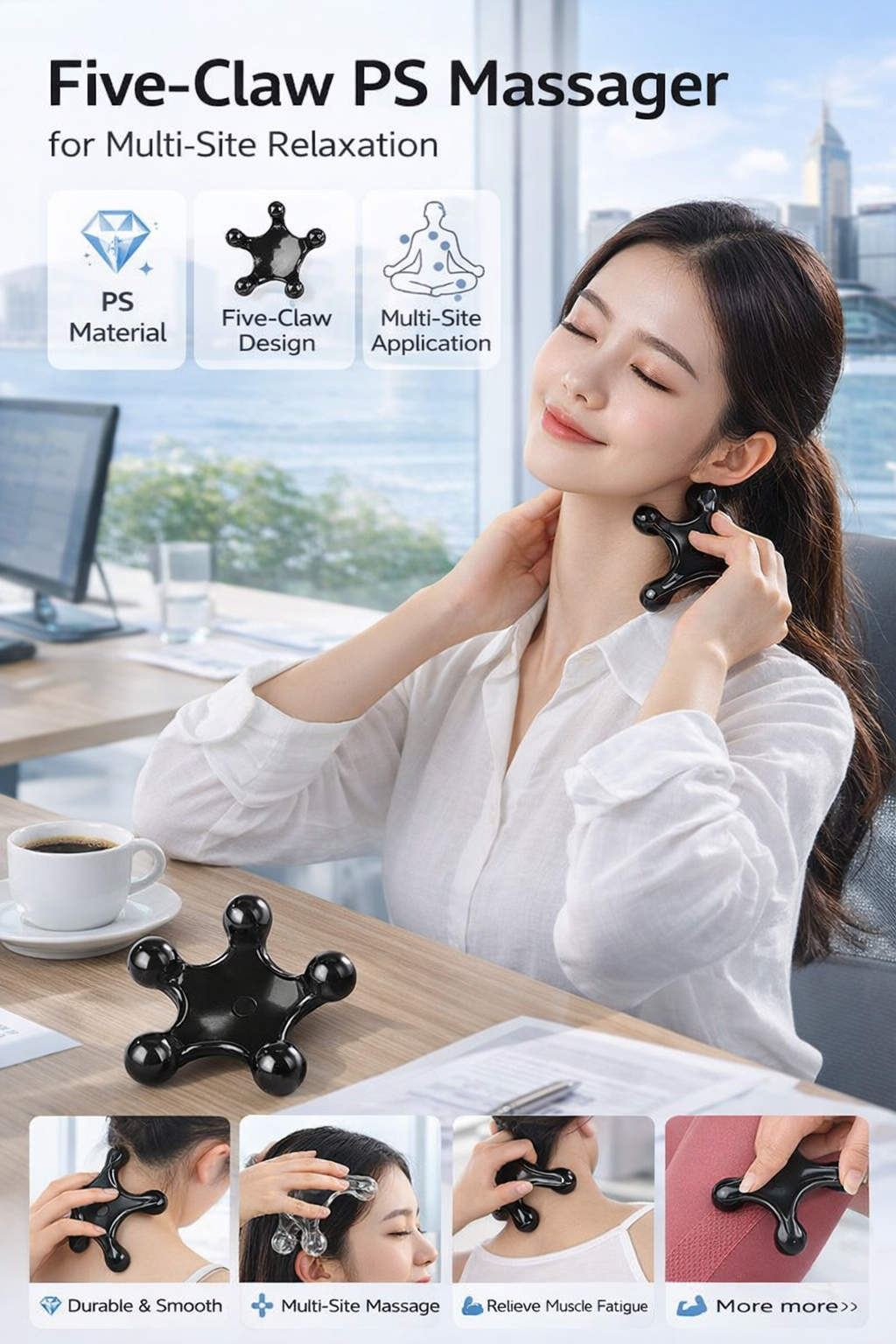 Five-claw Manual Body Massager
