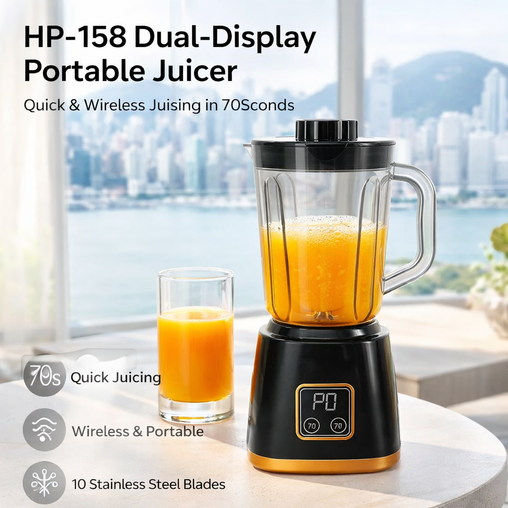 750ml Portable Wireless Juicer