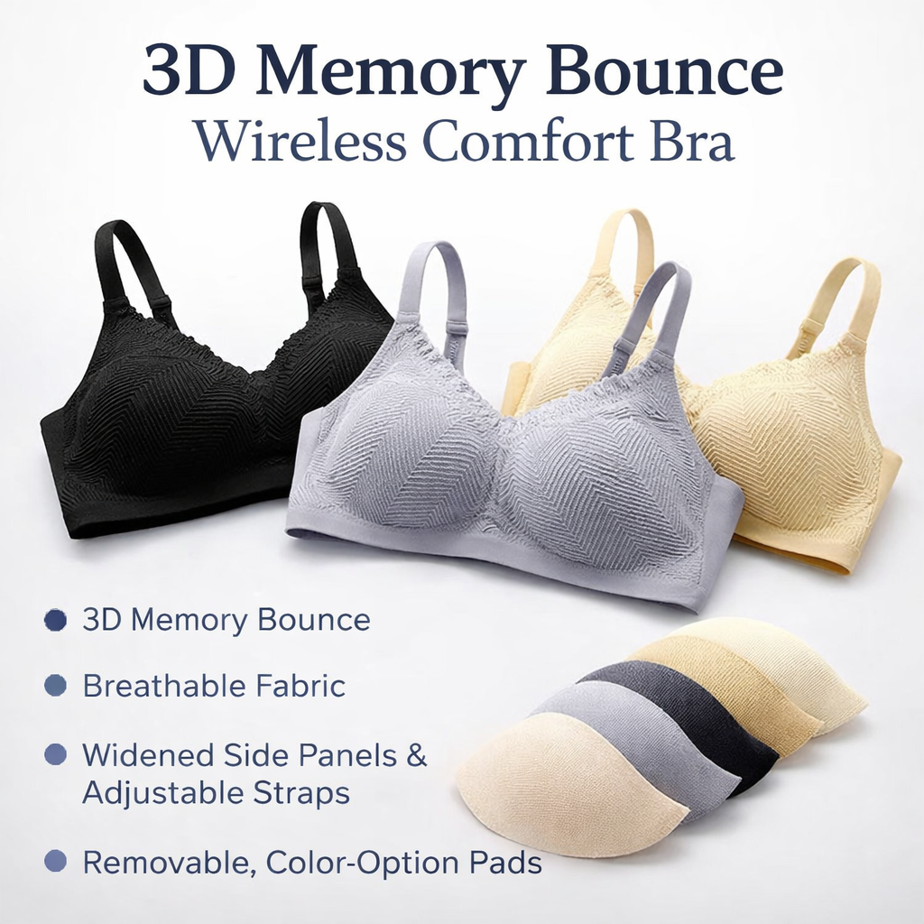 Wireless Push-up Women's Bra