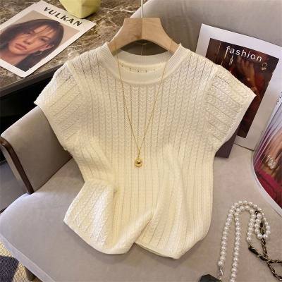 Women's Short Sleeve Knit Top