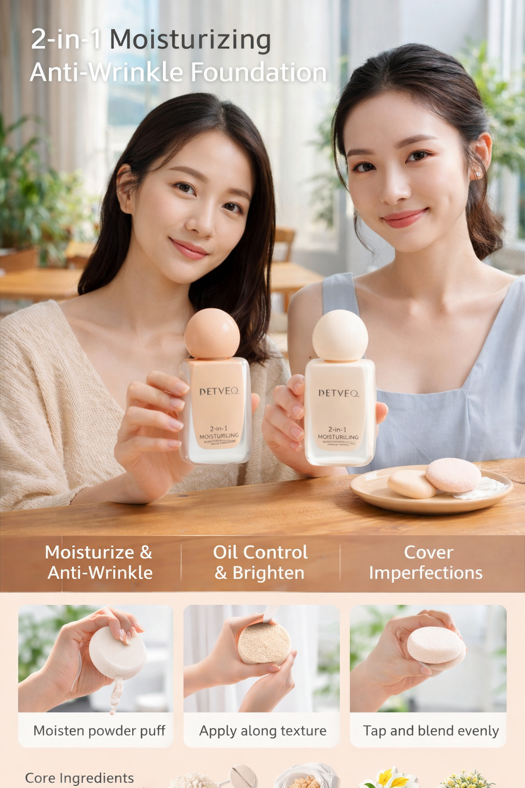 2in1 Hydrating Foundation 30ml