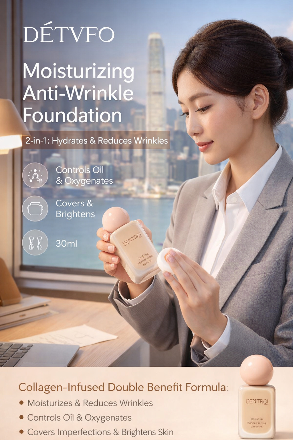 2in1 Hydrating Foundation 30ml