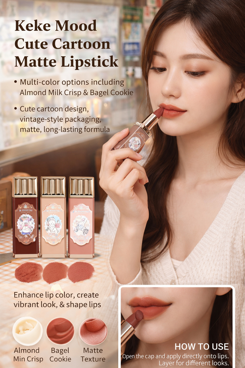 Keke Mood Cute Matte Lipstick