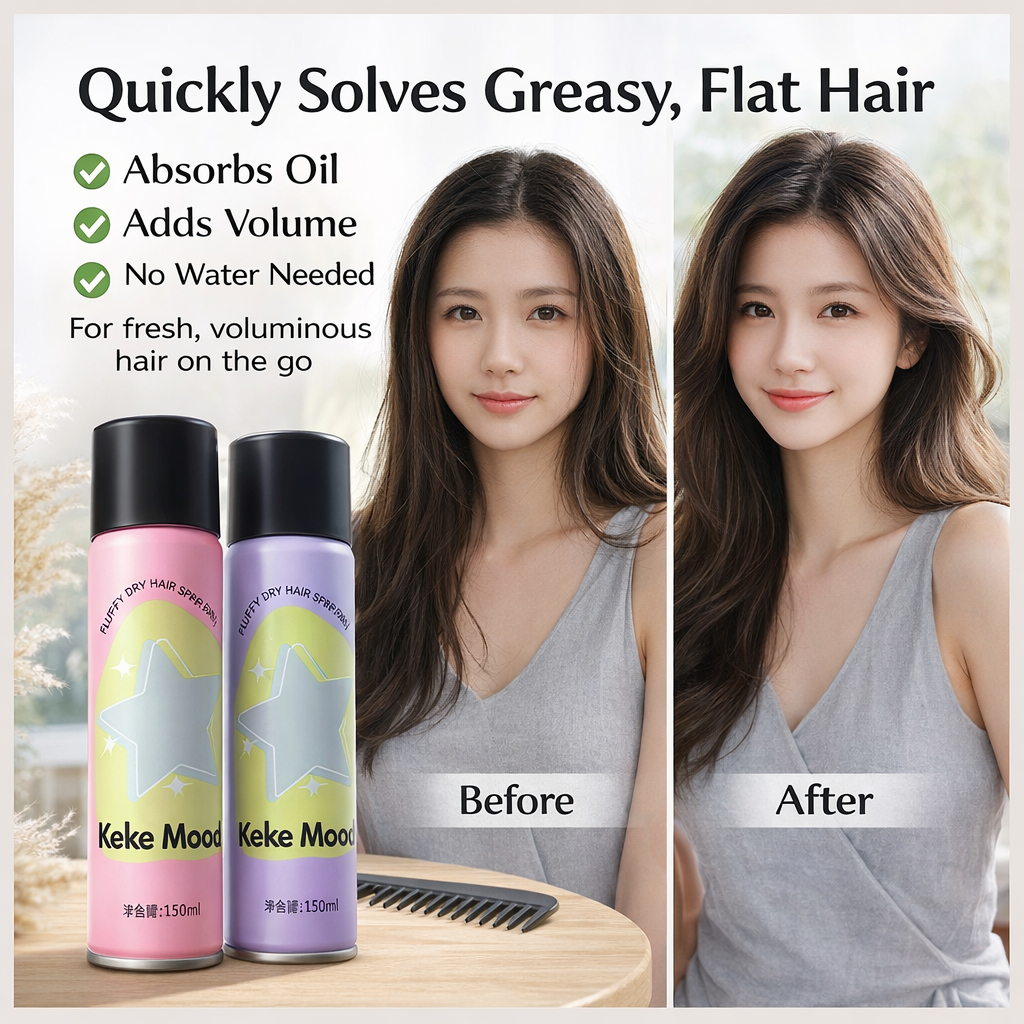 Keke Mood 150ml Dry Hair Spray