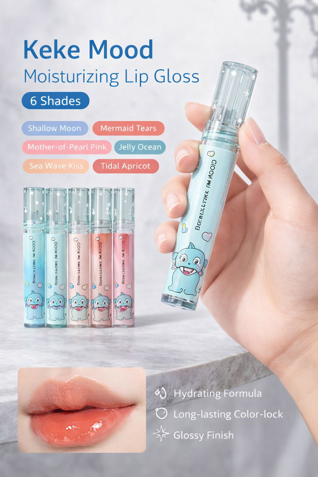 Keke Mood Waterlight Lip Gloss