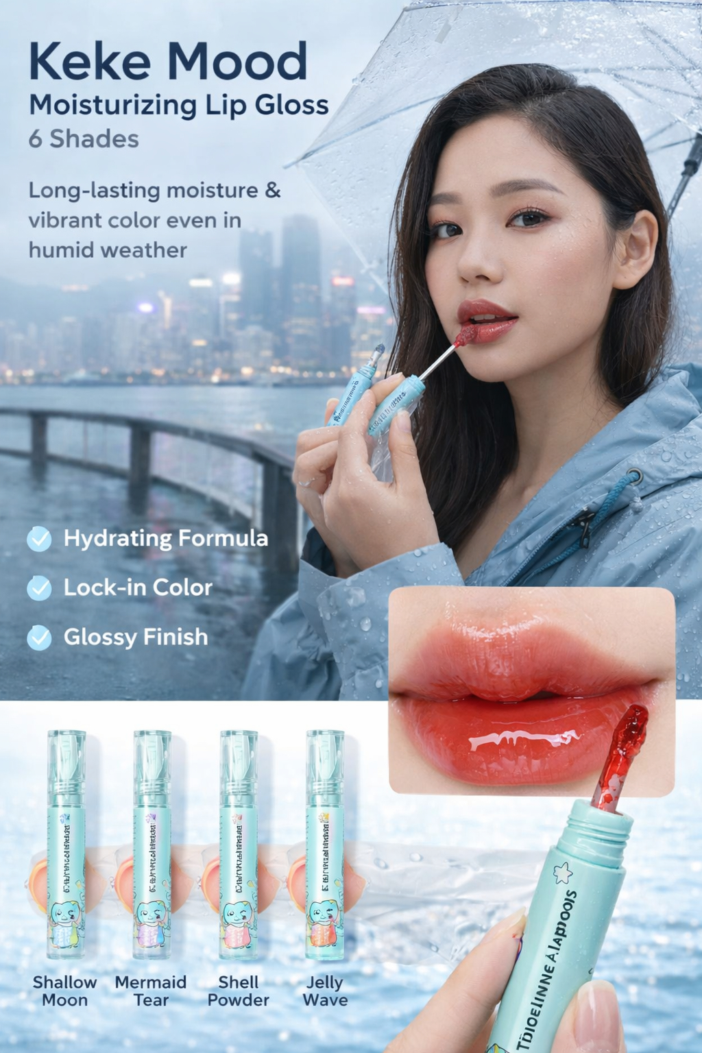 Keke Mood Waterlight Lip Gloss