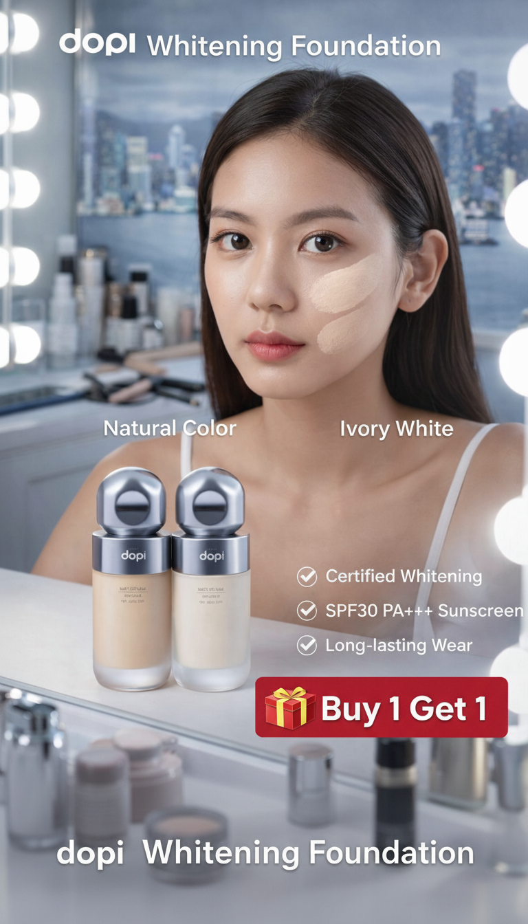 Dopi SPF30 PA+++ Whitening Foundation