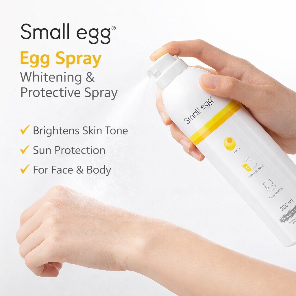 Small Egg Whitening Sunscreen Spray