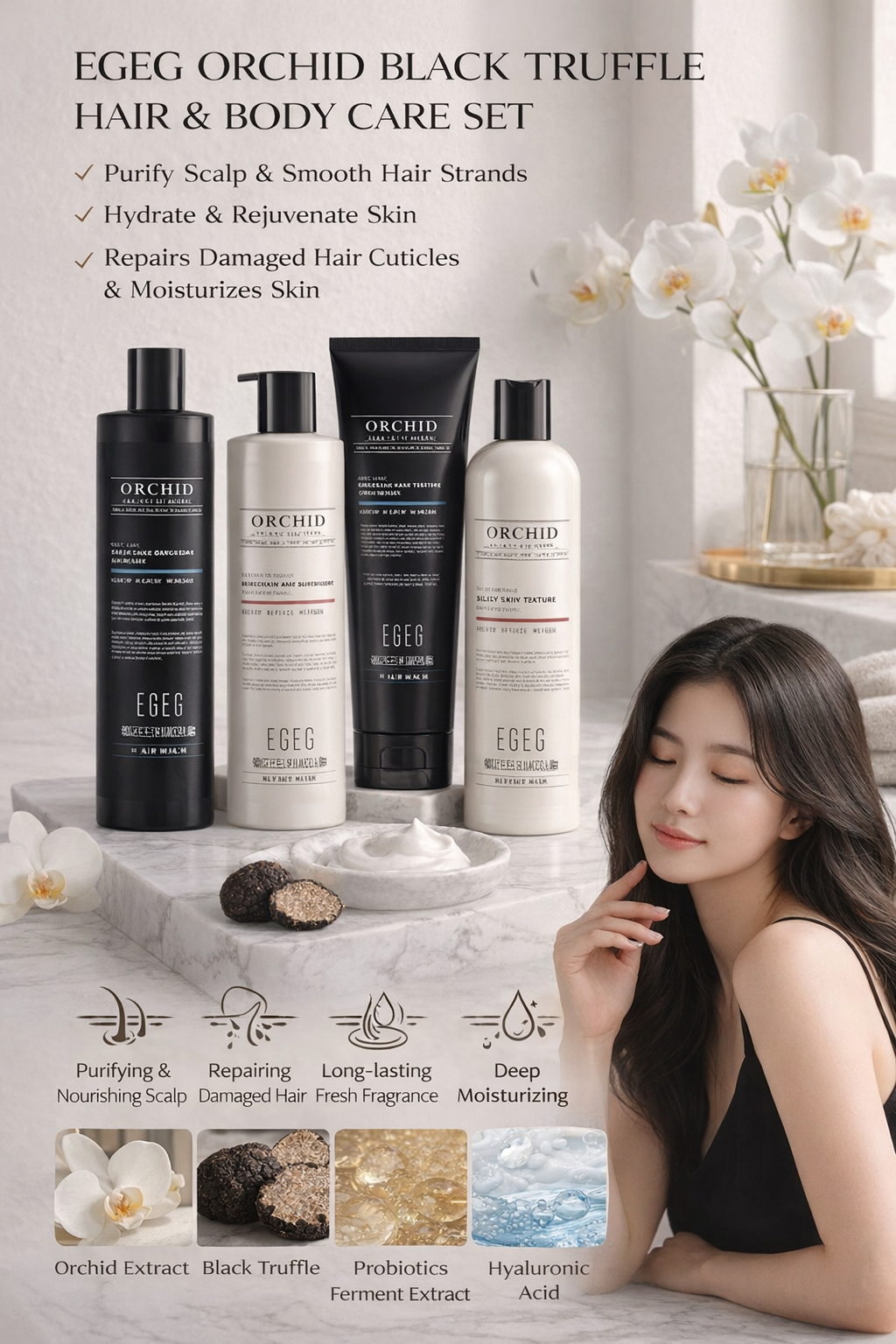 Premium Hair & Body Care Set