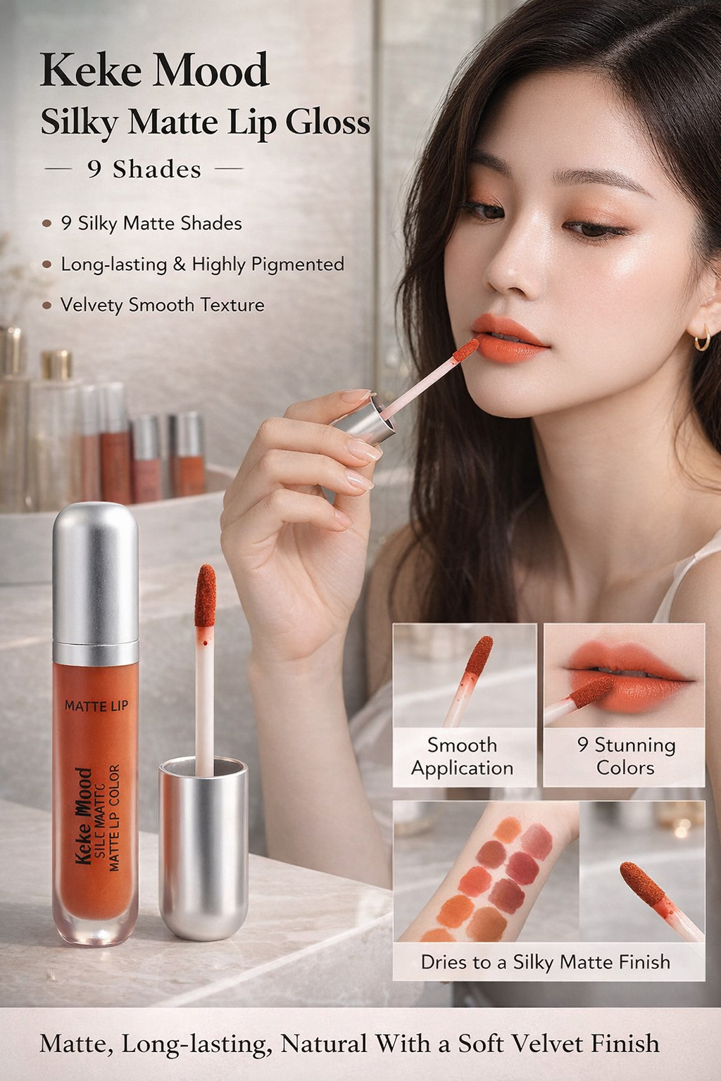 Keke Mood Matte Lip Gloss