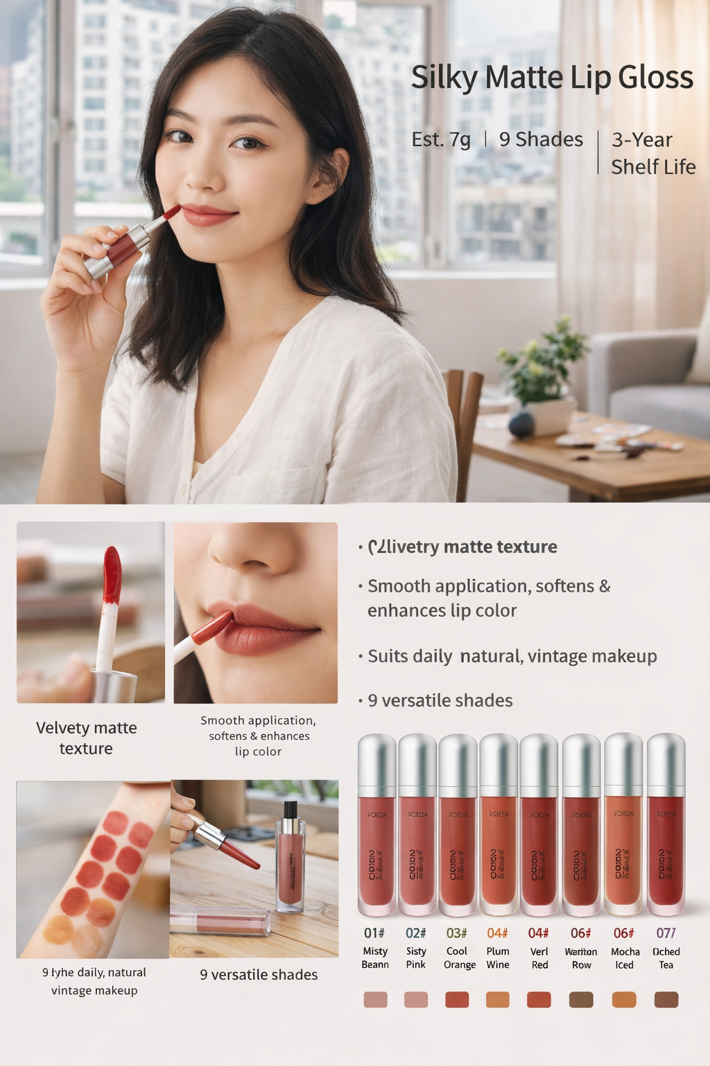 Keke Mood Matte Lip Gloss