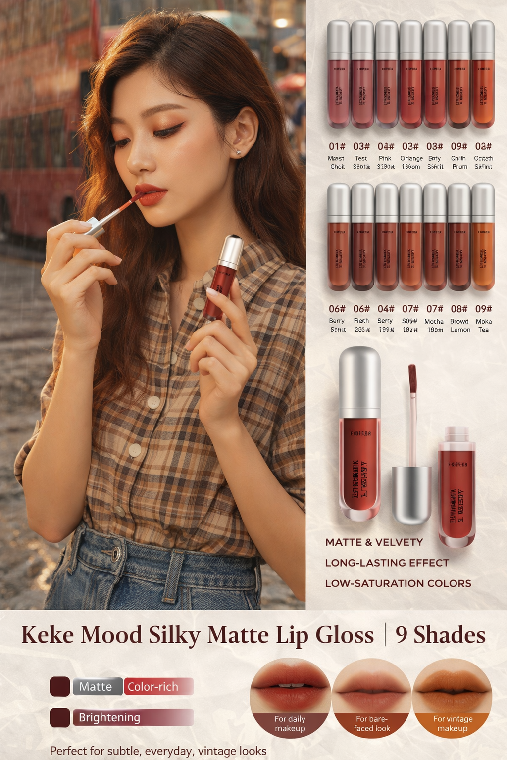 Keke Mood Matte Lip Gloss