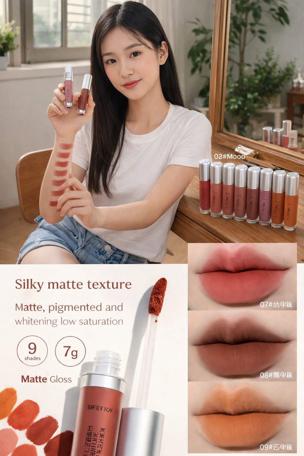 Keke Mood Matte Lip Gloss