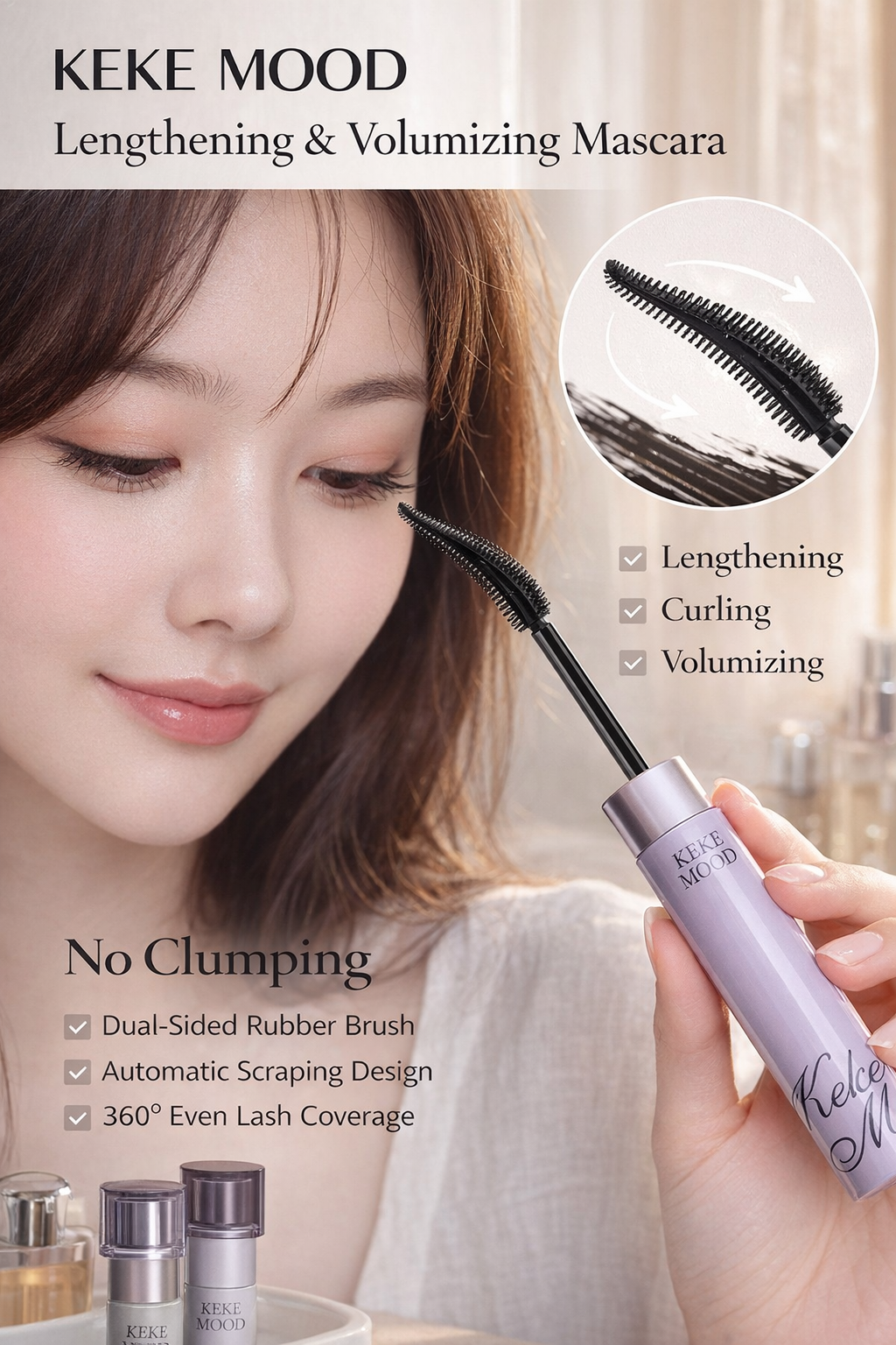KEKE MOOD Volumizing Mascara