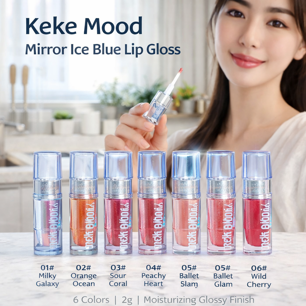 Keke Mood 6-Shade Lip Gloss