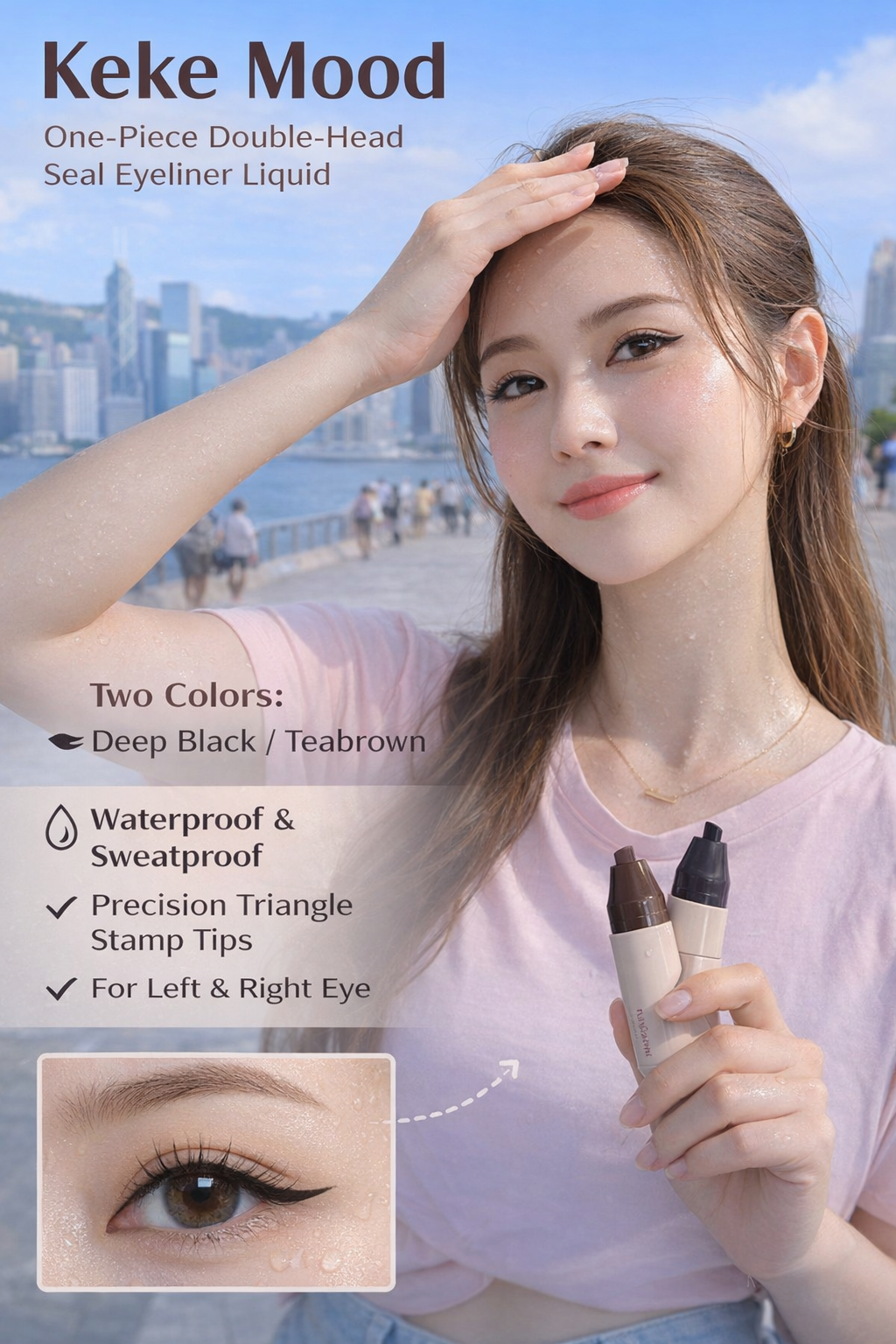 Keke Mood Dual-stamp Eyeliner