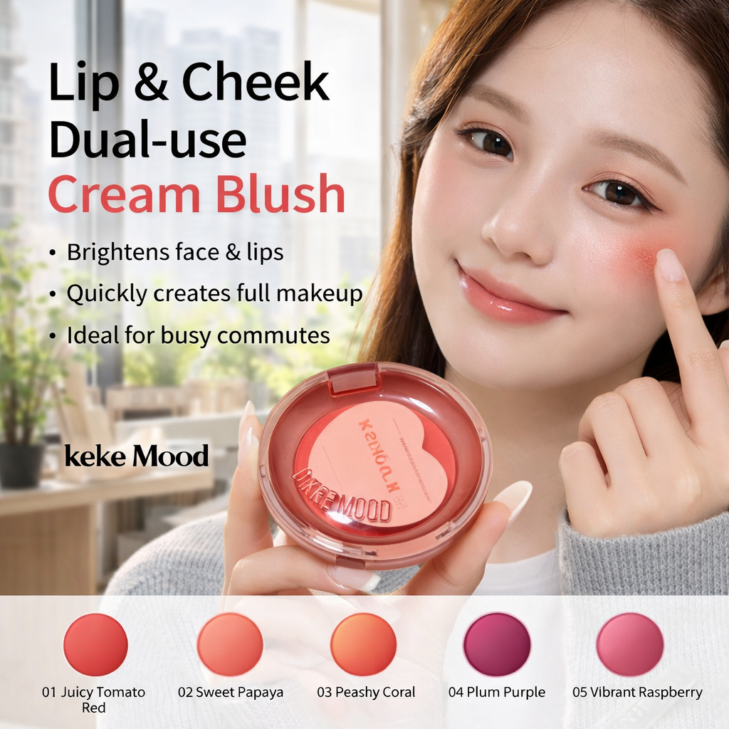 Keke Mood Dual Lip Cheek Balm