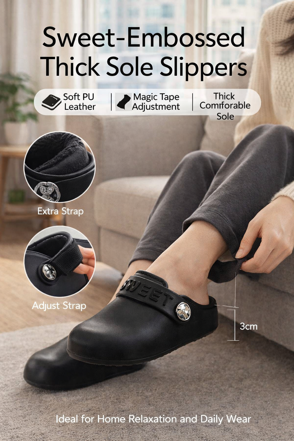 Women's Thick Magic Slippers