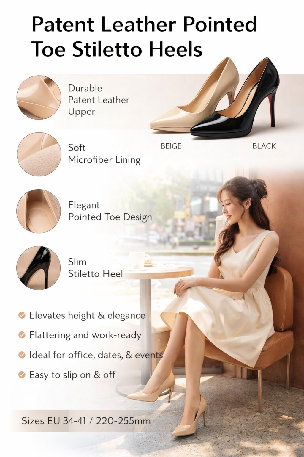 Women's Pointed Toe Pumps