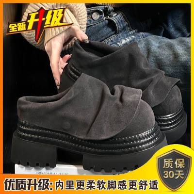 Women's Platform Suede Shoes